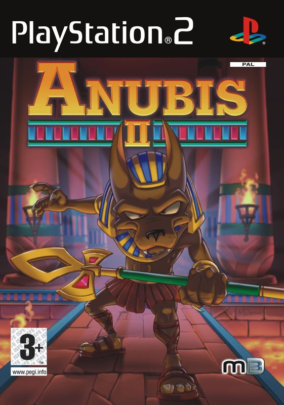 Anubis II box art for Playstation 2